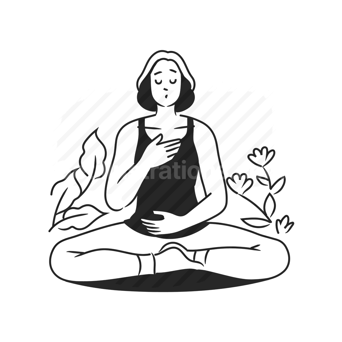 Health and Wellness illustration preview image